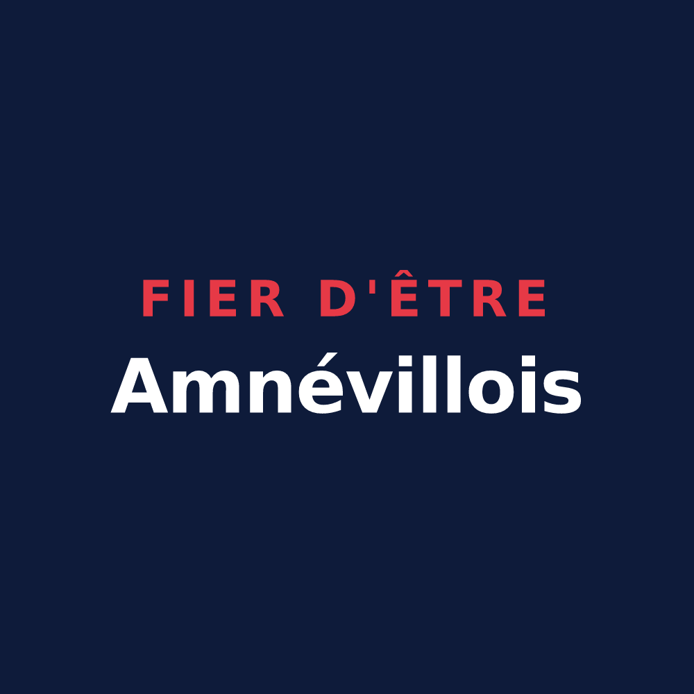 T-shirt « Fier d'être Amnévillois » — design pour Amnéville