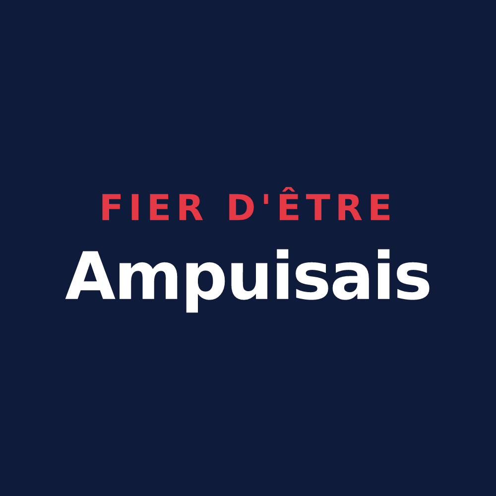 T-shirt « Fier d'être Ampuisais » — design pour Ampuis