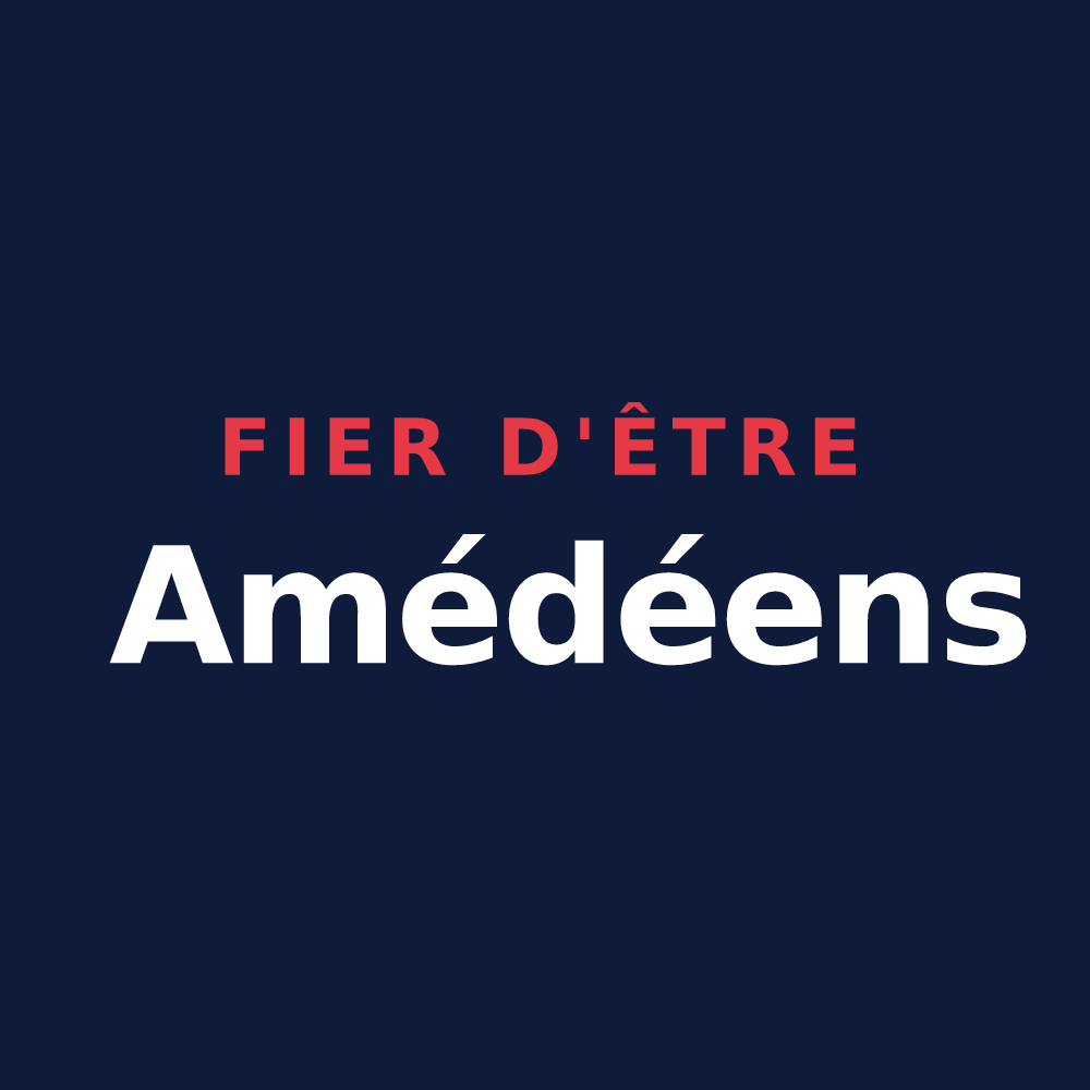 T-shirt « Fier d'être Amédéens » — design pour Amy