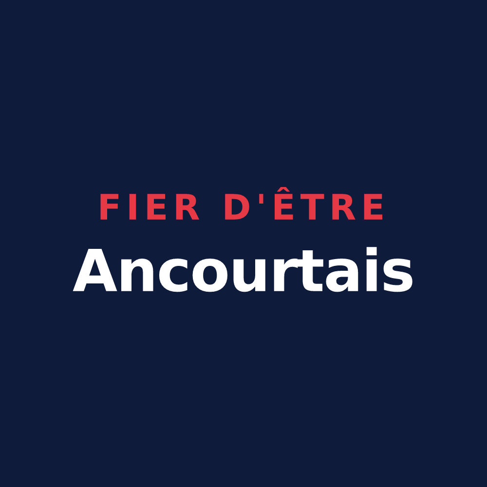 T-shirt « Fier d'être Ancourtais » — design pour Ancourt