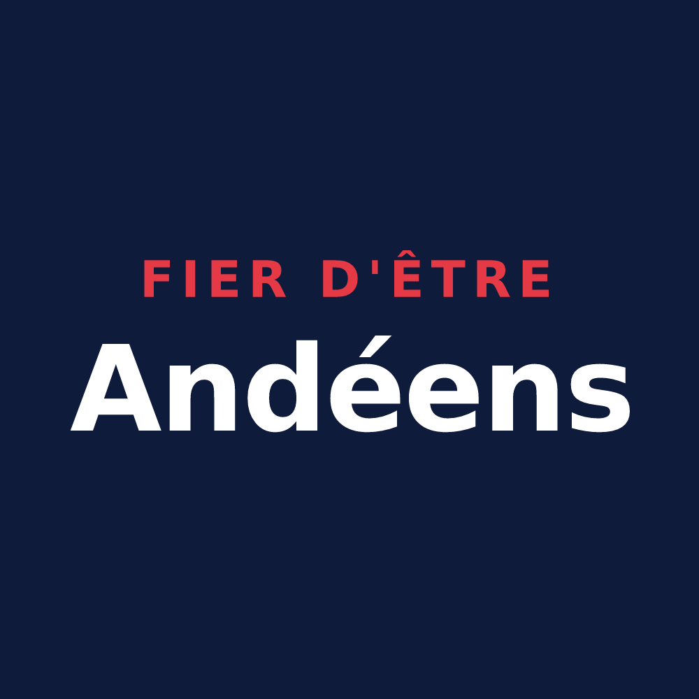T-shirt « Fier d'être Andéens » — design pour Andé