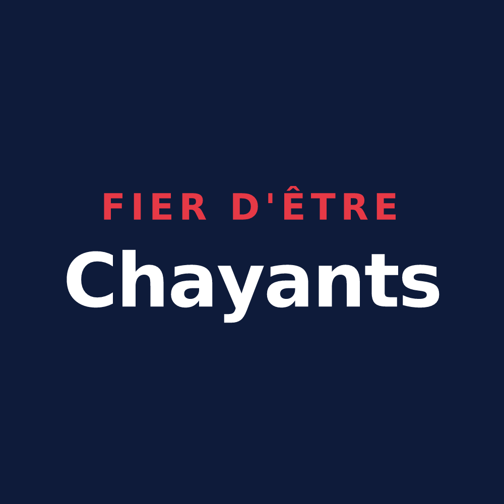 T-shirt « Fier d'être Chayants » — design pour Andernay