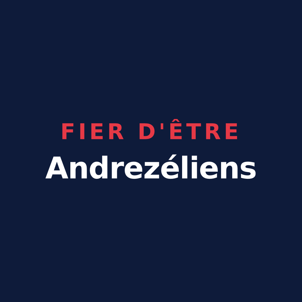 T-shirt « Fier d'être Andrezéliens » — design pour Andrezel