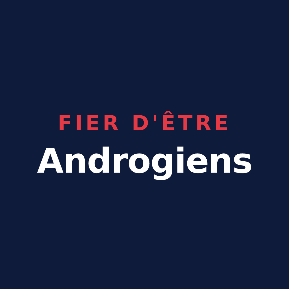 T-shirt « Fier d'être Androgiens » — design pour Andryes