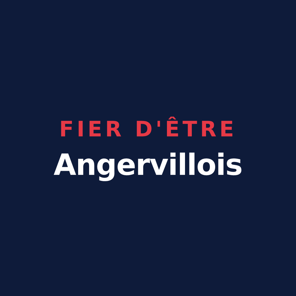 T-shirt « Fier d'être Angervillois » — design pour Angerville