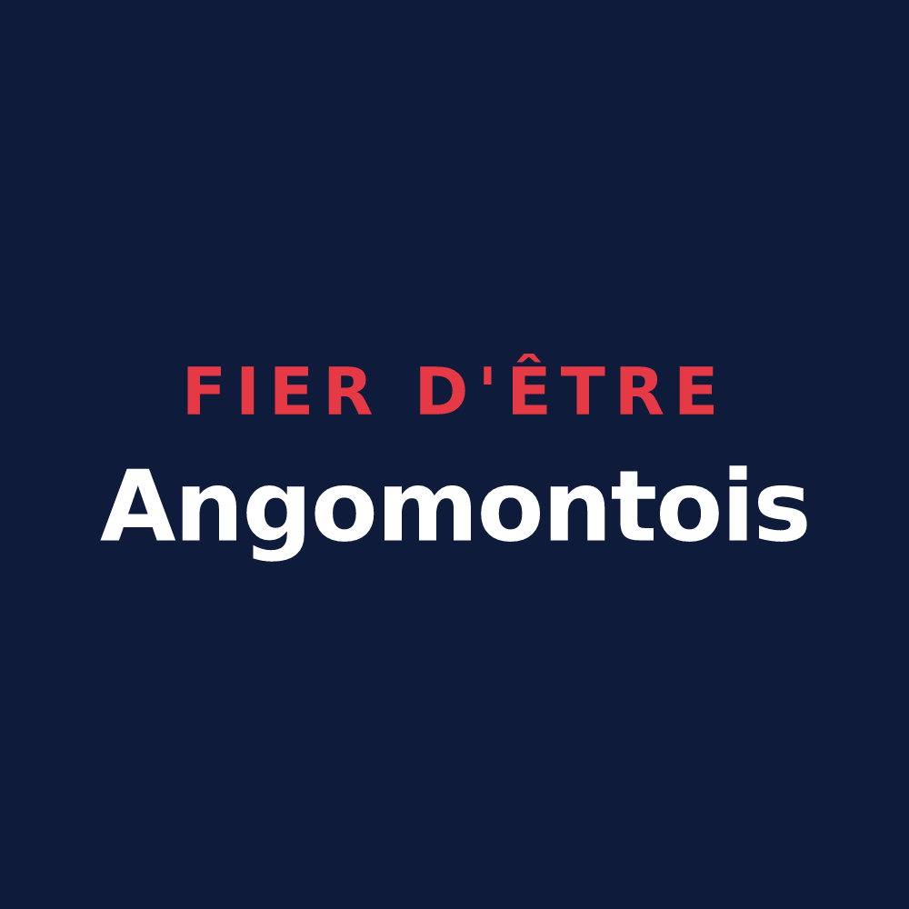 T-shirt « Fier d'être Angomontois » — design pour Angomont