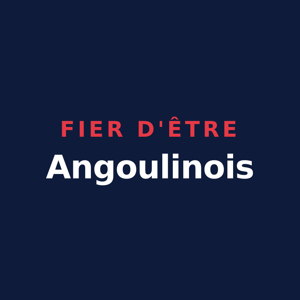 T-shirt « Fier d'être Angoulinois » — design pour Angoulins
