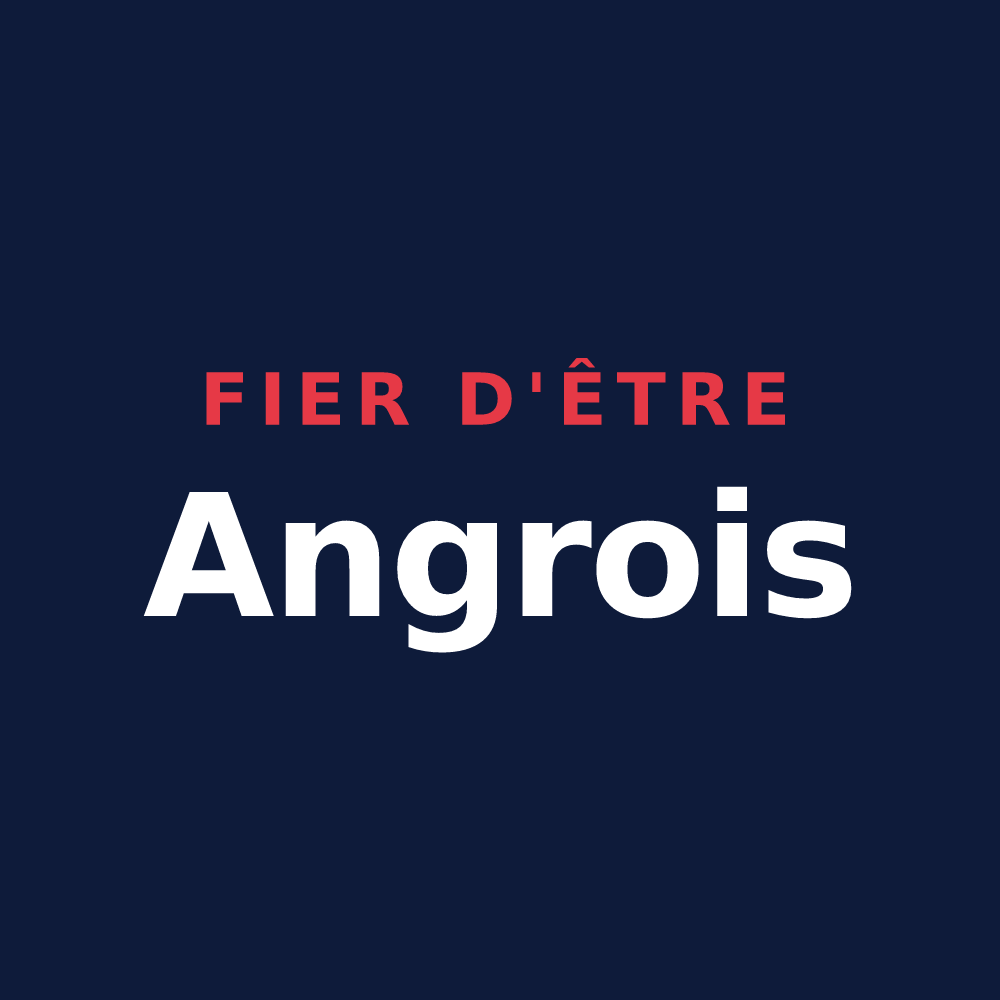 T-shirt « Fier d'être Angrois » — design pour Angres