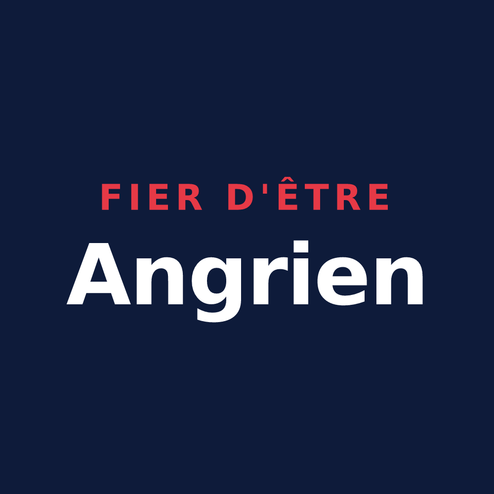T-shirt « Fier d'être Angrien » — design pour Angrie