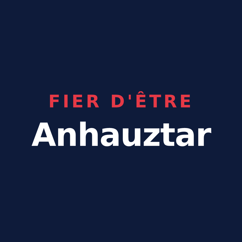 T-shirt « Fier d'être Anhauztar » — design pour Anhaux