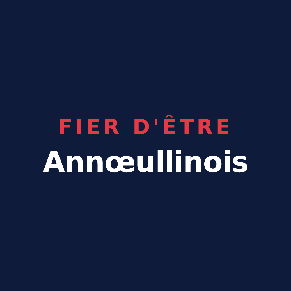 T-shirt « Fier d'être Annœullinois » — design pour Annœullin