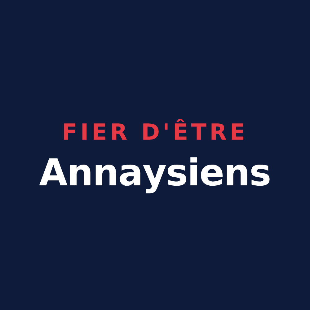 T-shirt « Fier d'être Annaysiens » — design pour Annay