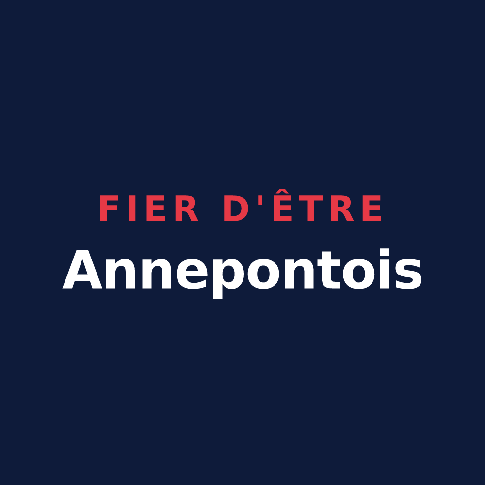 T-shirt « Fier d'être Annepontois » — design pour Annepont