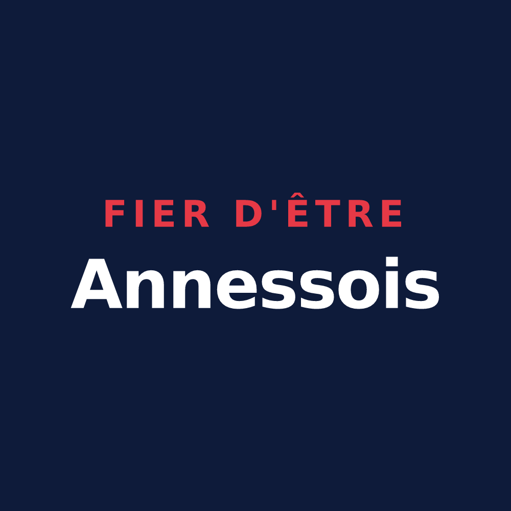 T-shirt « Fier d'être Annessois » — design pour Annesse-et-Beaulieu
