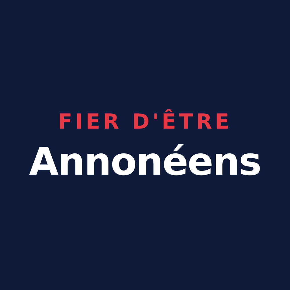 T-shirt « Fier d'être Annonéens » — design pour Annonay