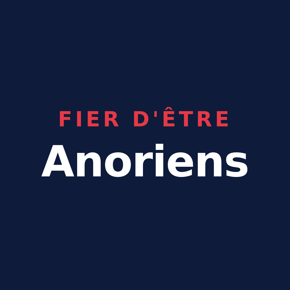 T-shirt « Fier d'être Anoriens » — design pour Anor