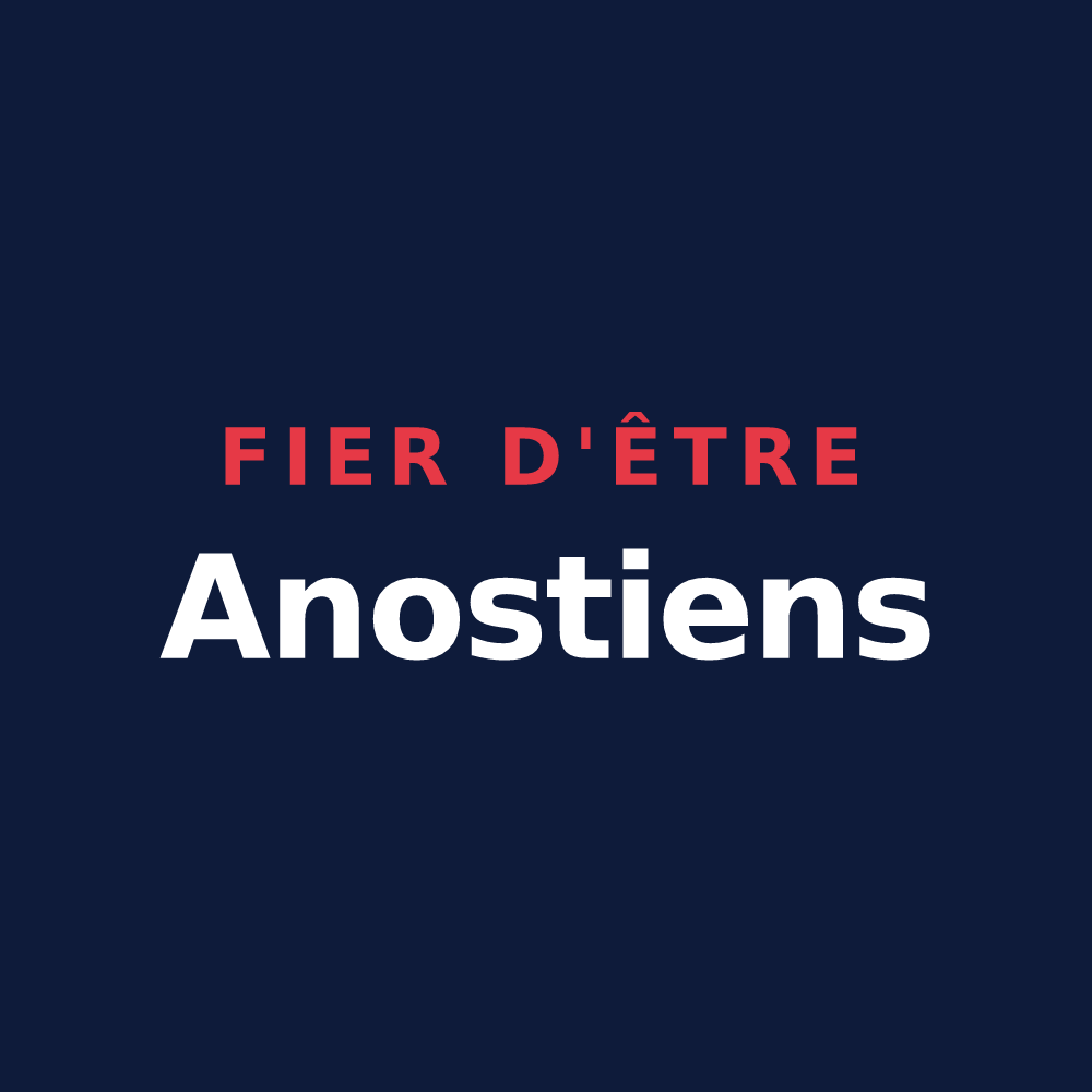 T-shirt « Fier d'être Anostiens » — design pour Anost