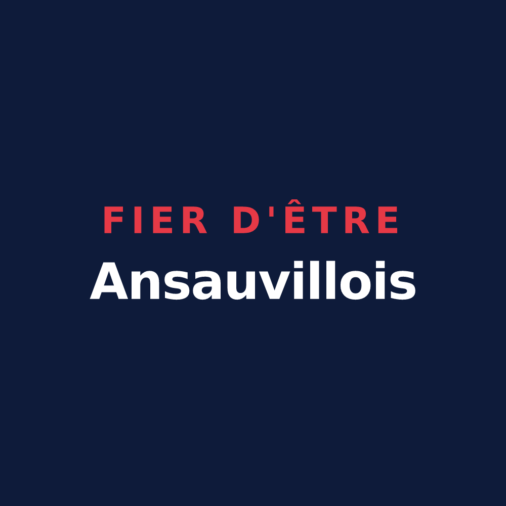 T-shirt « Fier d'être Ansauvillois » — design pour Ansauvillers