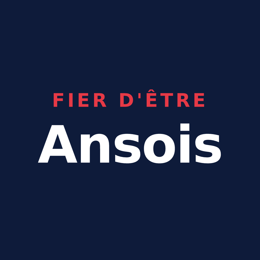 T-shirt « Fier d'être Ansois » — design pour Anse