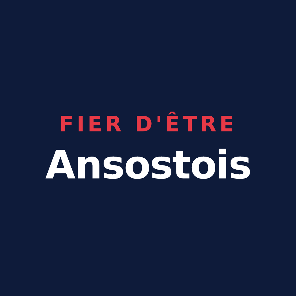 T-shirt « Fier d'être Ansostois » — design pour Ansost