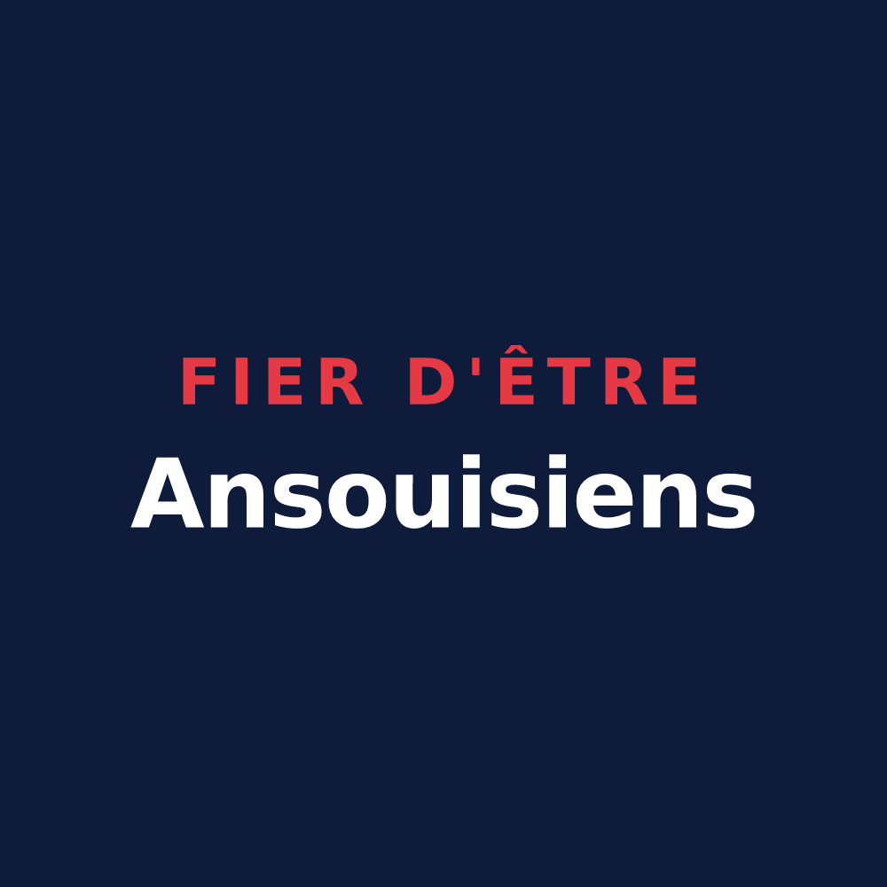 T-shirt « Fier d'être Ansouisiens » — design pour Ansouis
