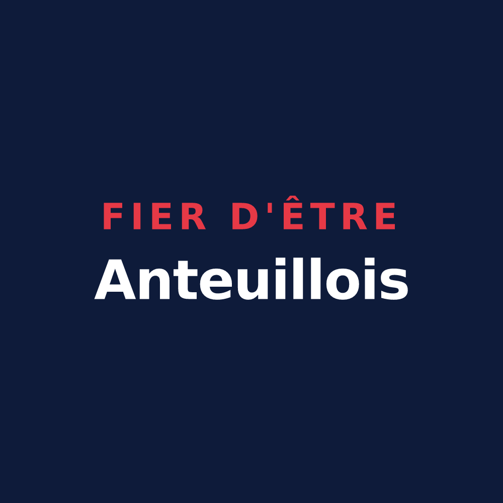 T-shirt « Fier d'être Anteuillois » — design pour Anteuil