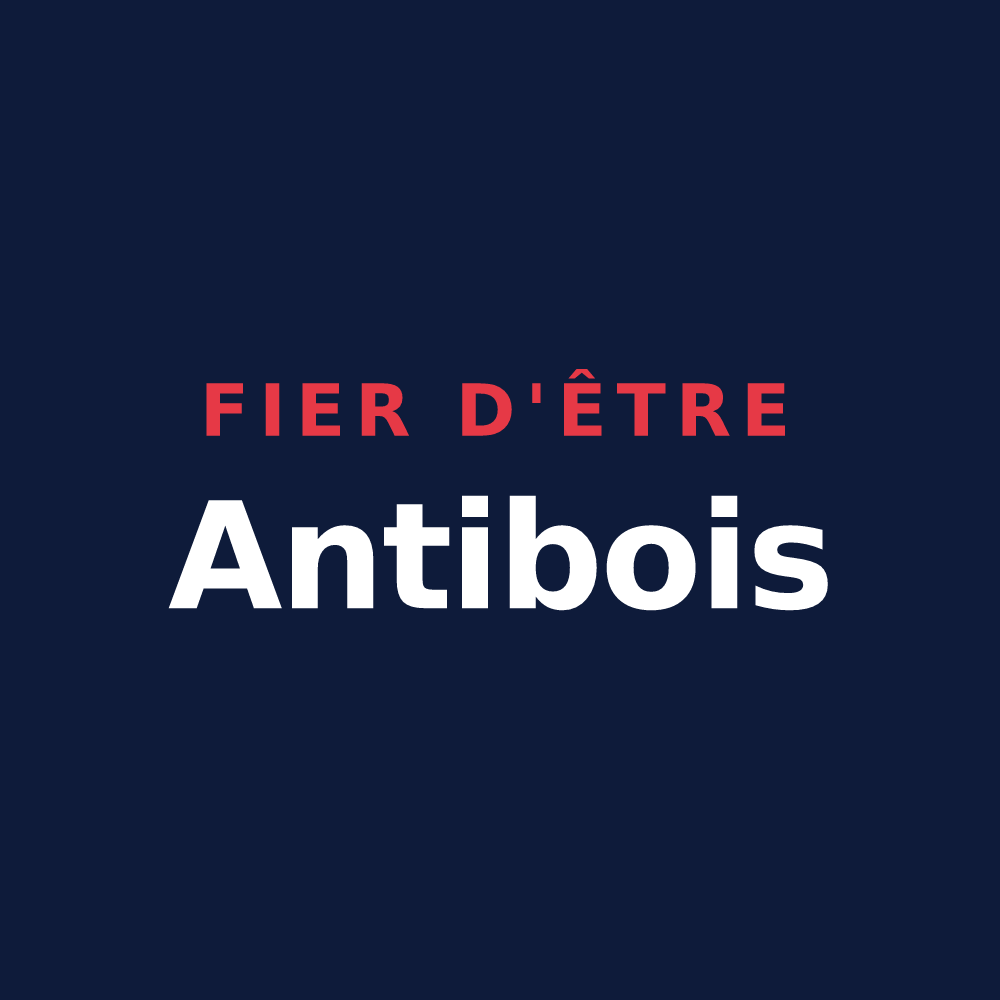 T-shirt « Fier d'être Antibois » — design pour Antibes