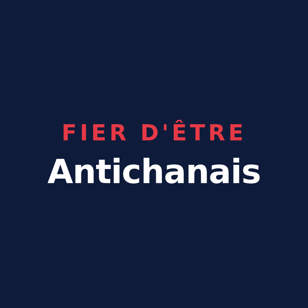 T-shirt « Fier d'être Antichanais » — design pour Antichan-de-Frontignes