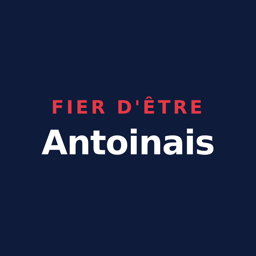 T-shirt « Fier d'être Antoinais » — design pour Antoingt