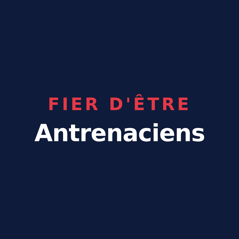 T-shirt « Fier d'être Antrenaciens » — design pour Antrenas