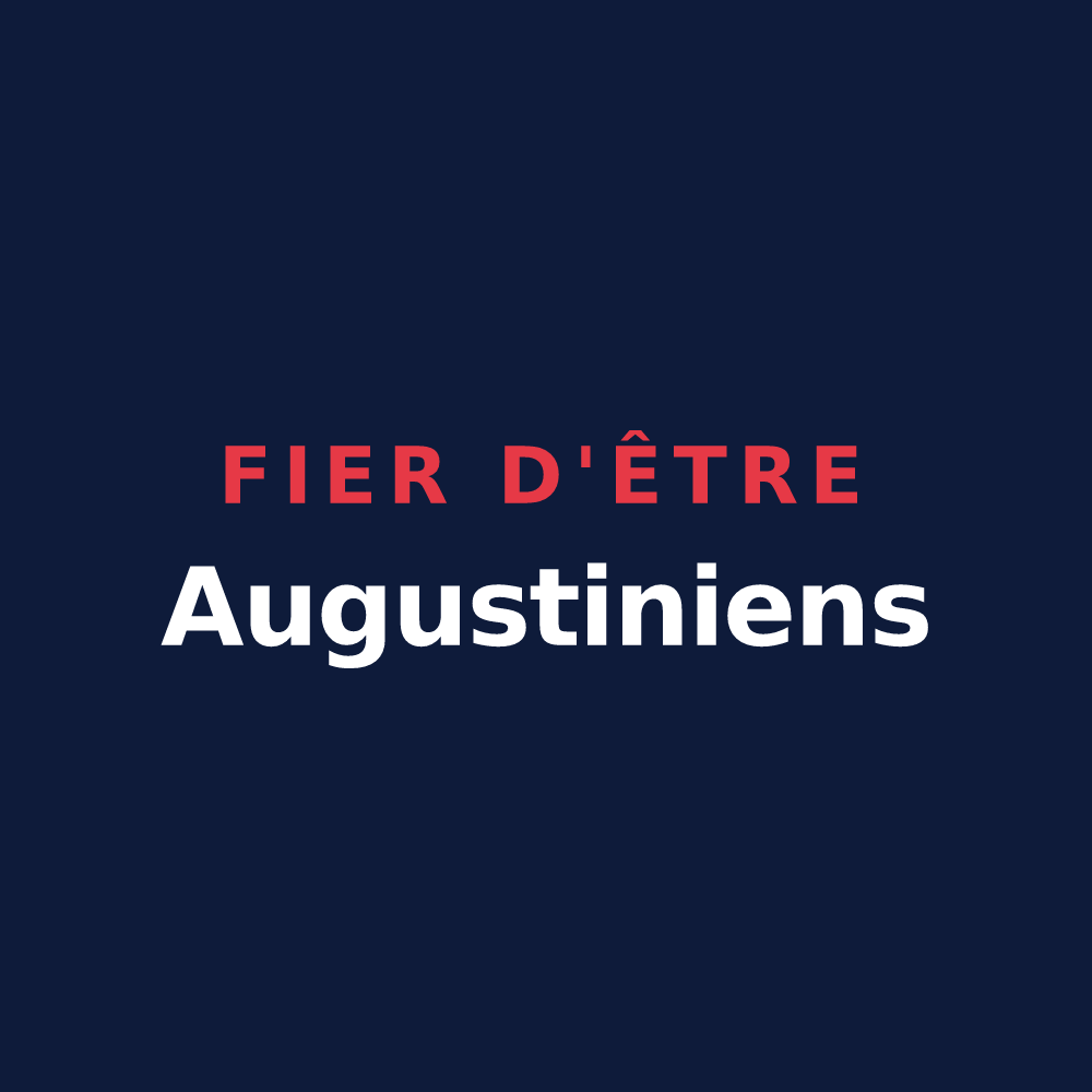 T-shirt « Fier d'être Augustiniens » — design pour Aougny