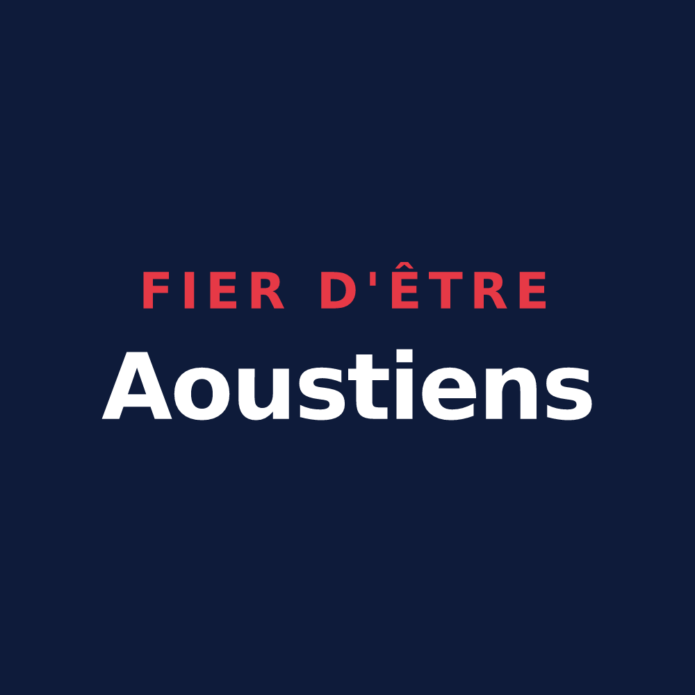 T-shirt « Fier d'être Aoustiens » — design pour Aouste