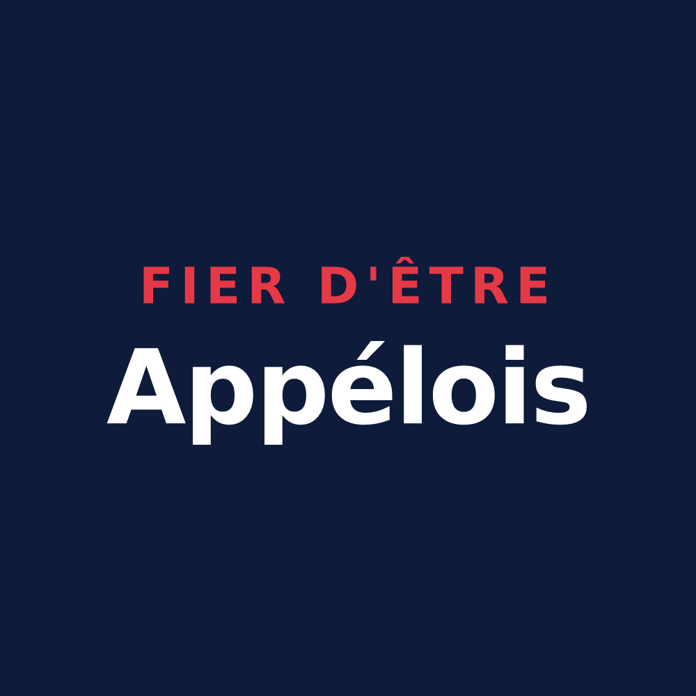 T-shirt « Fier d'être Appélois » — design pour Appelle