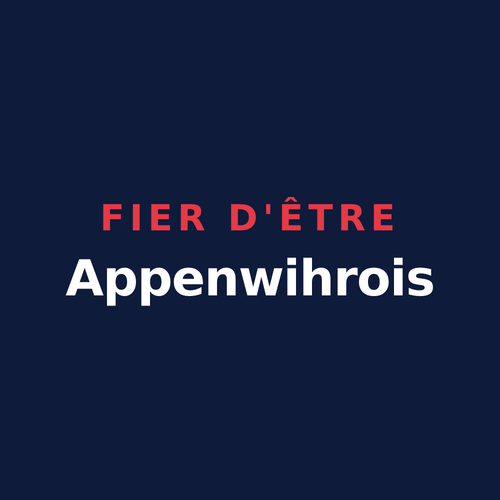 T-shirt « Fier d'être Appenwihrois » — design pour Appenwihr