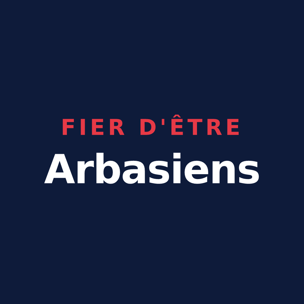 T-shirt « Fier d'être Arbasiens » — design pour Arbas