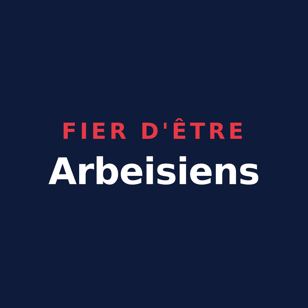 T-shirt « Fier d'être Arbeisiens » — design pour Arbot