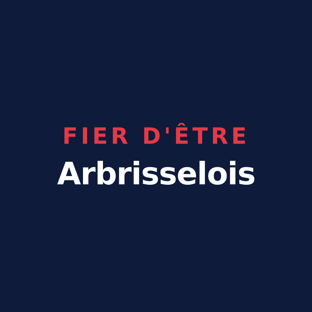 T-shirt « Fier d'être Arbrisselois » — design pour Arbrissel