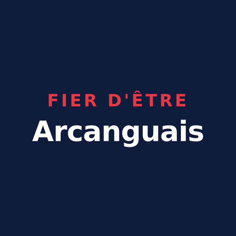 T-shirt « Fier d'être Arcanguais » — design pour Arcangues