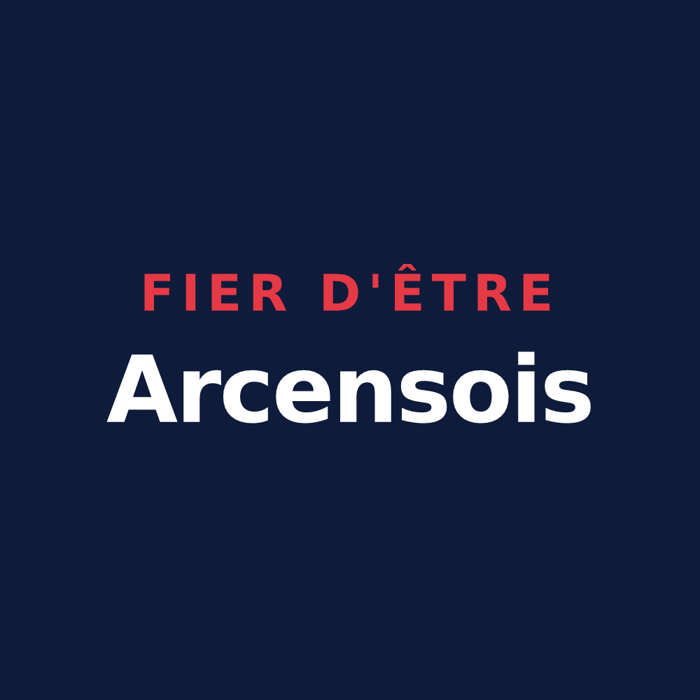 T-shirt « Fier d'être Arcensois » — design pour Arcens