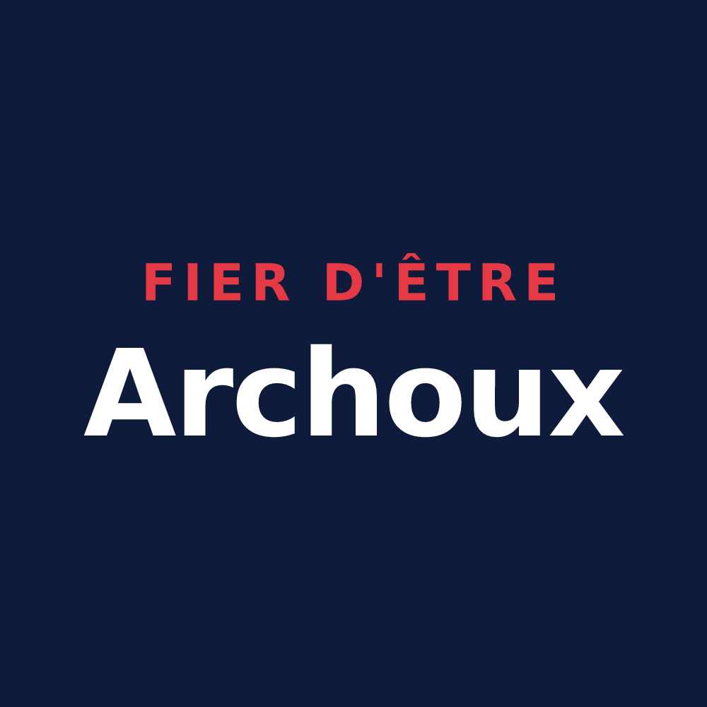 T-shirt « Fier d'être Archoux » — design pour Arches
