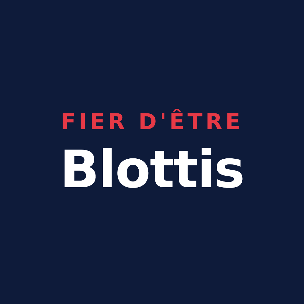 T-shirt « Fier d'être Blottis » — design pour Arcinges