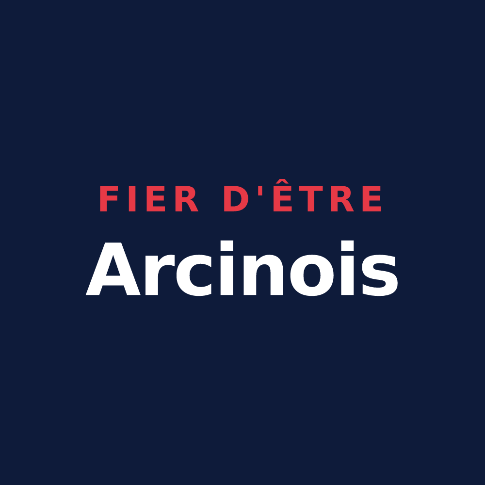 T-shirt « Fier d'être Arcinois » — design pour Arcins
