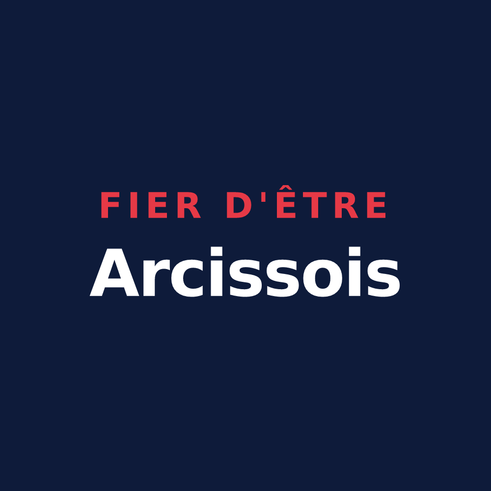 T-shirt « Fier d'être Arcissois » — design pour Arcisses