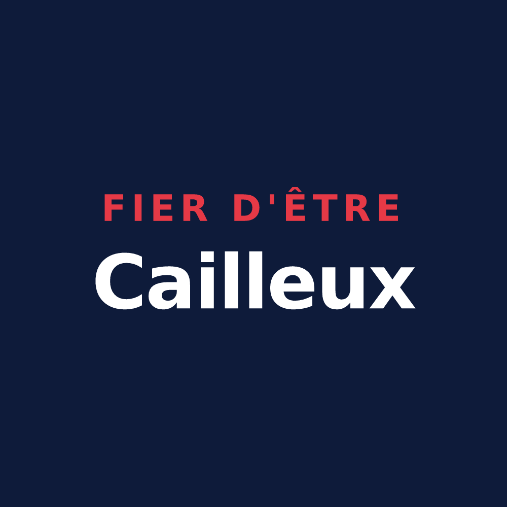 T-shirt « Fier d'être Cailleux » — design pour Arçon