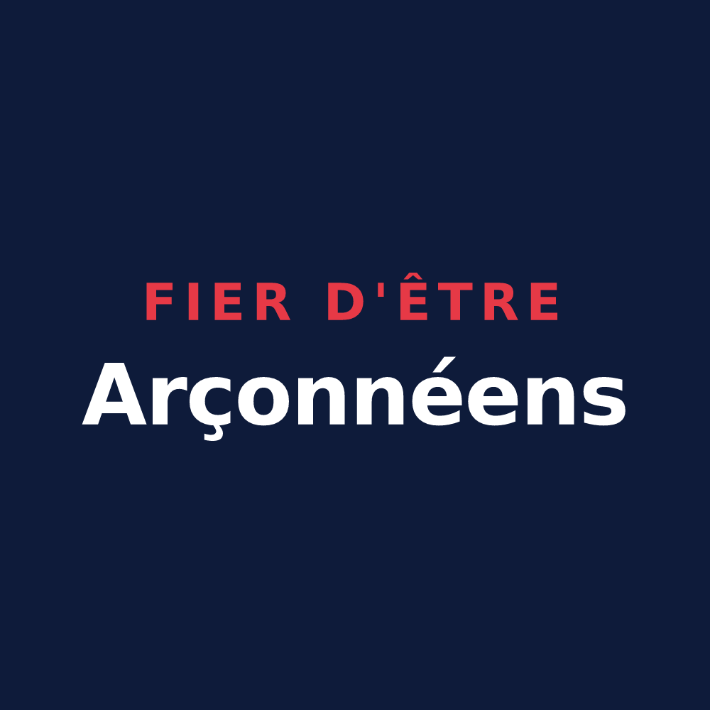 T-shirt « Fier d'être Arçonnéens » — design pour Arçonnay