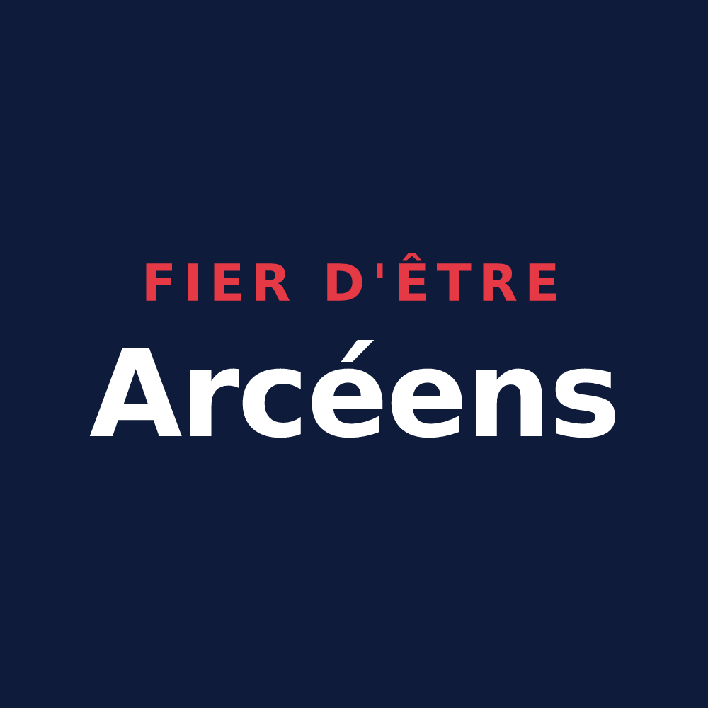 T-shirt « Fier d'être Arcéens » — design pour Arcy-Sainte-Restitue