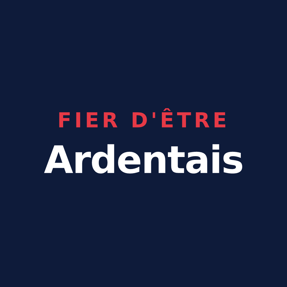 T-shirt « Fier d'être Ardentais » — design pour Ardentes