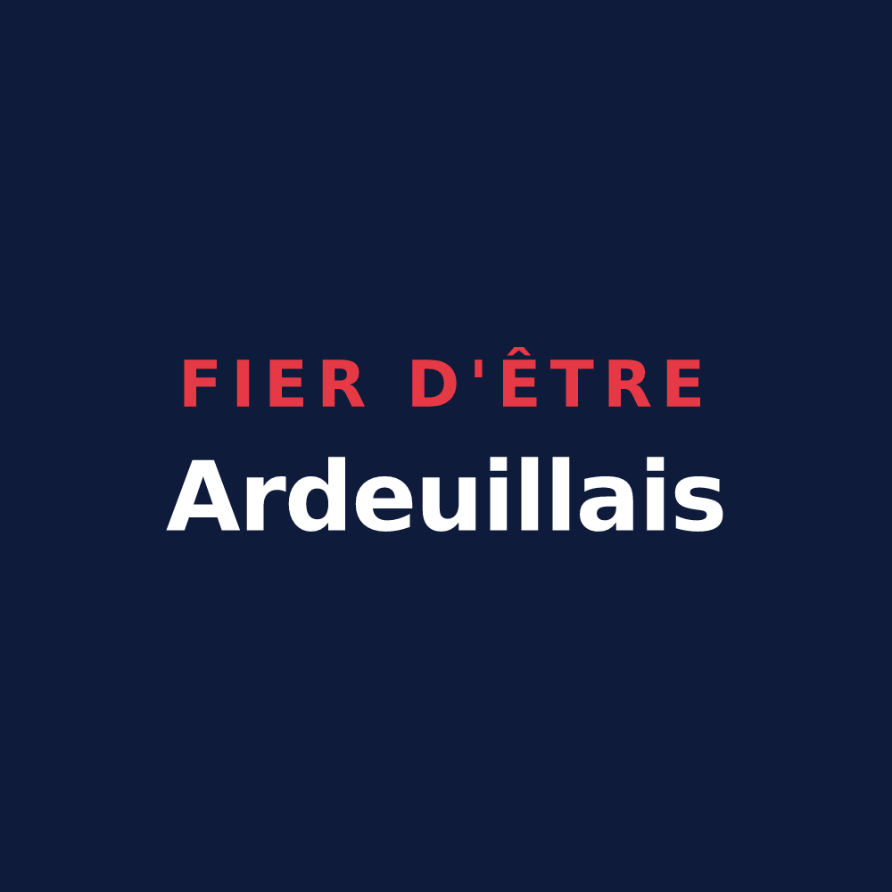 T-shirt « Fier d'être Ardeuillais » — design pour Ardeuil-et-Montfauxelles