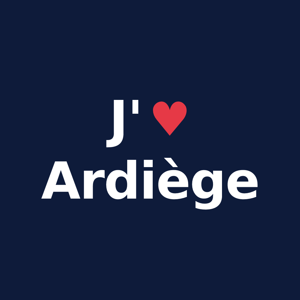 T-shirt personnalisé Ardiège — design J'aime Ardiège