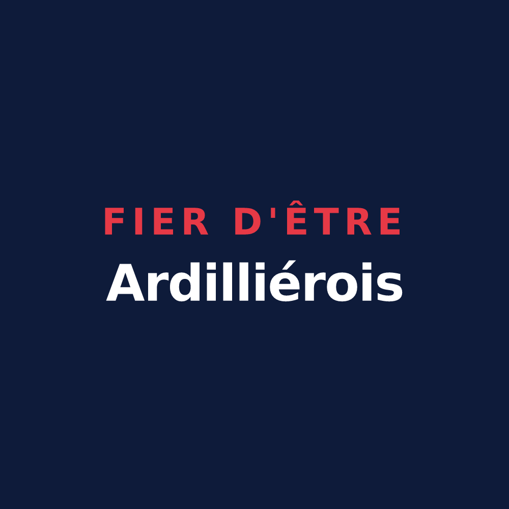 T-shirt « Fier d'être Ardilliérois » — design pour Ardillières